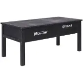 vidaXL Table basse Noir 100x50x45 cm Bois