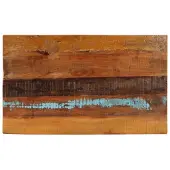 vidaXL Dessus de table rectangulaire 60x100 cm 25-27 mm Bois récupéré