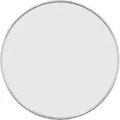 vidaXL Miroir mural Argenté Ø 40 cm Rond