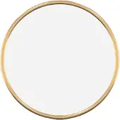 vidaXL Miroir mural Doré Ø 20 cm Rond
