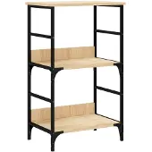 vidaXL Bibliothèque chêne sonoma 50x33x82 cm bois d'ingénierie