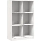vidaXL Bibliothèque blanc 70x33x110 cm bois massif de pin