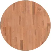 vidaXL Dessus de table Ø60x2,5 cm rond bois massif de hêtre