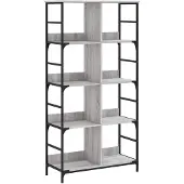 vidaXL Bibliothèque sonoma gris 78,5x33x153 cm bois d'ingénierie