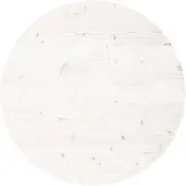 vidaXL Dessus de table rond blanc Ø70x3 cm bois de pin massif