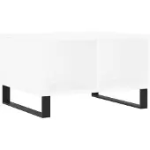 vidaXL Table basse blanche 60x50x36,5 cm Bois composite