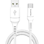 IMoshion Câble tressé USB-C vers USB-A - 2 mètres - Wit