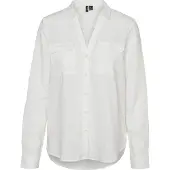 Vero Moda Chemisier 'LINN BUMPY' blanc