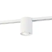 QAZQA Spot sur rail monophasé moderne blanc - Iconic Rondoo Up