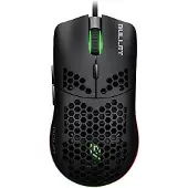 Noua Mouse USB Gaming Bullet RGB 7 Tasti Programmabili 12000dpi (Filaire), Souris, Multicolore