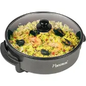 Bestron Casserole électrique de fête AHP1500Z 1500 W Gris