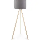 Opviq , AYD-1522, lampadaires, gris, MDF, 38 x 38 x 140 cm