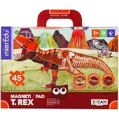 MierEdu Tyrannosaurus Magnetic Briefcase Doré Enfants