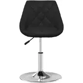 The Living Store Tabouret de bar noir similicuir