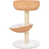 The Living Store Arbre à chat Sisal Saule naturel