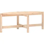 The Living Store Table basse 118x63x45 cm pin massif