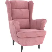 The Living Store fauteuil en velours rose