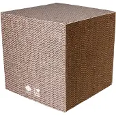 Laroy Cube à griffer D&D « I Love Happy Cats » beige, taille : L