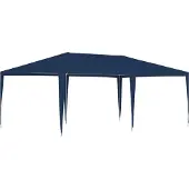 The Living Store Partyzelt 4x6 m Blau