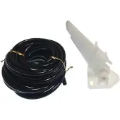 Faria Speedometer Pitot Complete Kit Set Noir