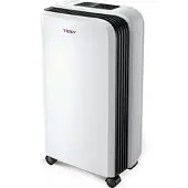 Tesy Sécheur d'air DHF10CEL, Déshumidificateur, Noir