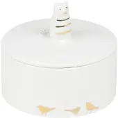 Räder PG Goldstück Dose Katze D.8cm, H.7cm