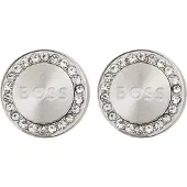 BOSS Boucles d'oreilles argent