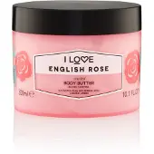 I Love... Beurre corporel à la rose anglaise 300 ml (Beurre corporel, 300 ml)