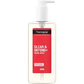 Neutrogena Clear & Defend+ Anti-Pimple Cleansing Gel (Facial Wash) 200 ml