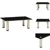 vidaXL Table TV 40x35x17 cm Noir Verre dur - Meuble TV