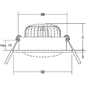 Brumberg Spots encastrés (Aluminium)