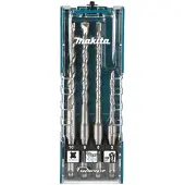 Makita Jeu de forets à pierre SDS-PLUS 4 pces - E-13596