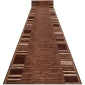 Rugsx TAPIS DE COULOIR antidérapant ADAGIO marron 57x120 cm