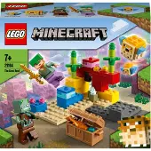 LEGO 21164 Minecraft Aventure Sous-Marine - Le Récif de Corail Kit de construction