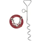 Kerbl Stake pour animaux Kerbl de 6m avec ceinture
