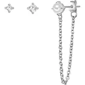 Glanzstücke Boucles d'oreilles argent