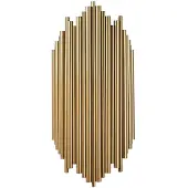Opviq , Kara - 13346, appliques murales, or, métal, 18 x 8 x 40 cm