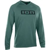 iON Logo Long Sleeve Enduro Jersey Vert XS Homme