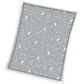 Carbotex Couverture de Noël Supersoft 130/170cm Lune, KNL23302323B