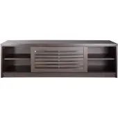 Vdd Meuble TV buffet moderne - Meuble TV - portes coulissantes persiennes - 120 cm de large