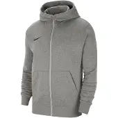 Nike Park Fleece Full Zip Sweatshirt Gris 8-9 Years Enfants