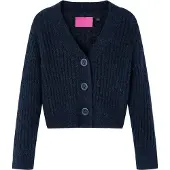 vidaXL Cardigan pour enfants bleu marine 116