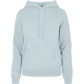 Build Your Brand Basic Hoodie Bleu 5XL Femme