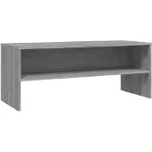 vidaXL Armoire TV Gris Sonoma 100x40x40 cm Bois composite