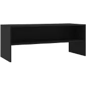 vidaXL Meuble TV Noir 100x40x40 cm Bois d’ingénierie800046