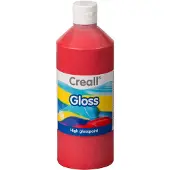 Creall Gloss Glansverf Rood, 500ml (500 ml)
