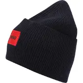 HUGO Bonnet 'Xaff 6' bleu marine / rouge