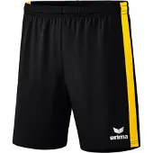 Erima Short Retro Star Noir/jaune - XXL