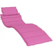 vidaXL Coussin de chaise longue rose tissu oxford