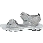 Hummel Sandales gris / noir / argent